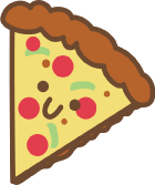 Pizza charm – Taco Cat Goat Cheese Pizza®